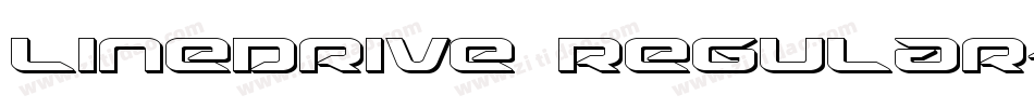 LineDrive Regular字体转换
